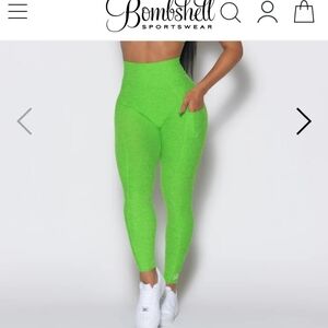 Bombshell Sportswear Neon Green Leggings